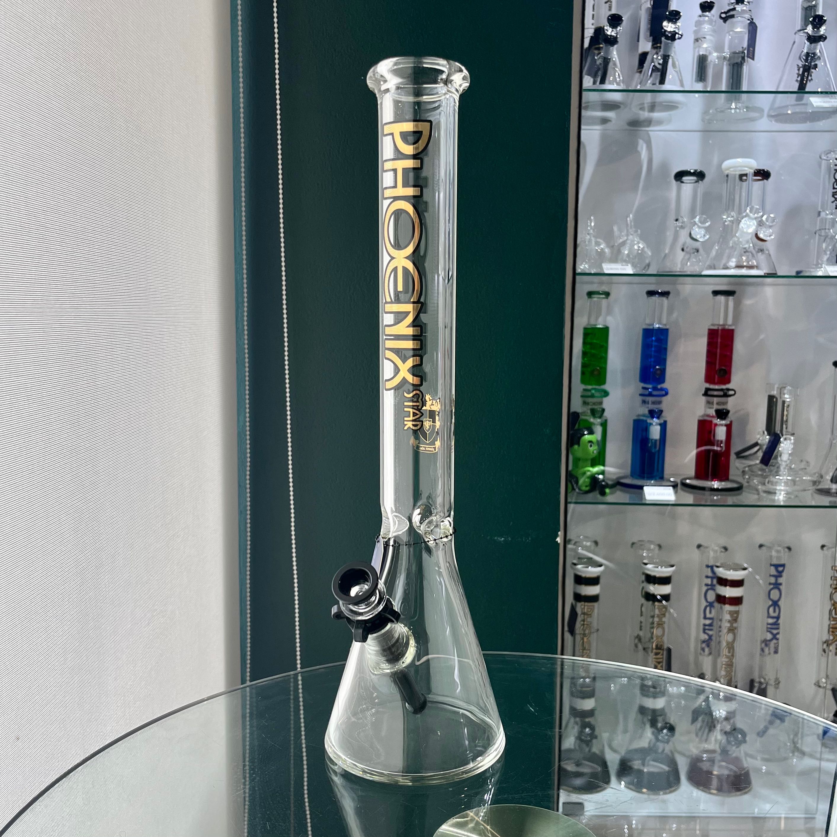 บ้องแก้ว Phoenix Star สูง45cm หนา7มิล 18 inches 7mm thick Phoenix Star beaker bong