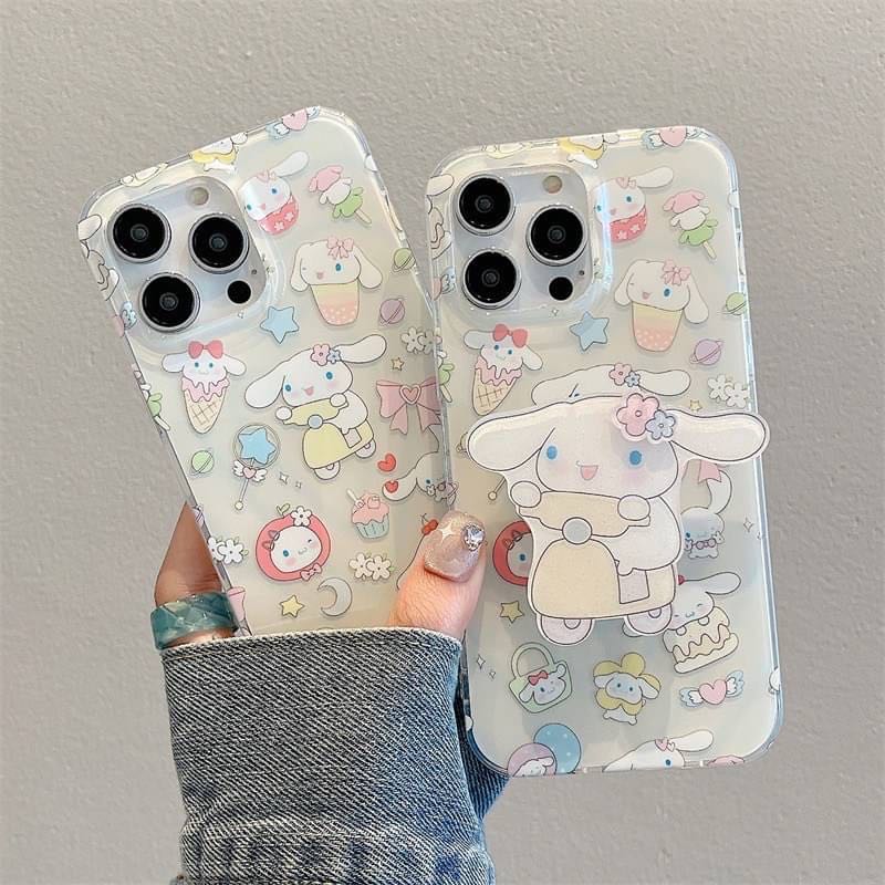 สอบถามก่อนกดสั่ง เคสชินนาม่อน กระต่าย หมี เคสการ์ตูน holder griptok ไอริง ขอบนิ่ม เคสไอโฟน เคสiphone