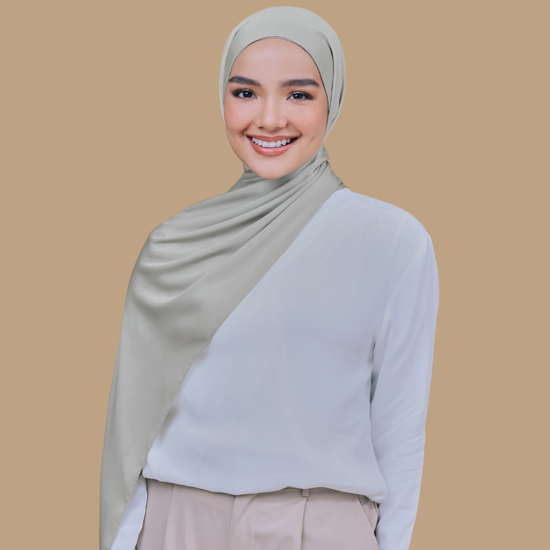 Noele Premium Shawl in Moonlight Grey
