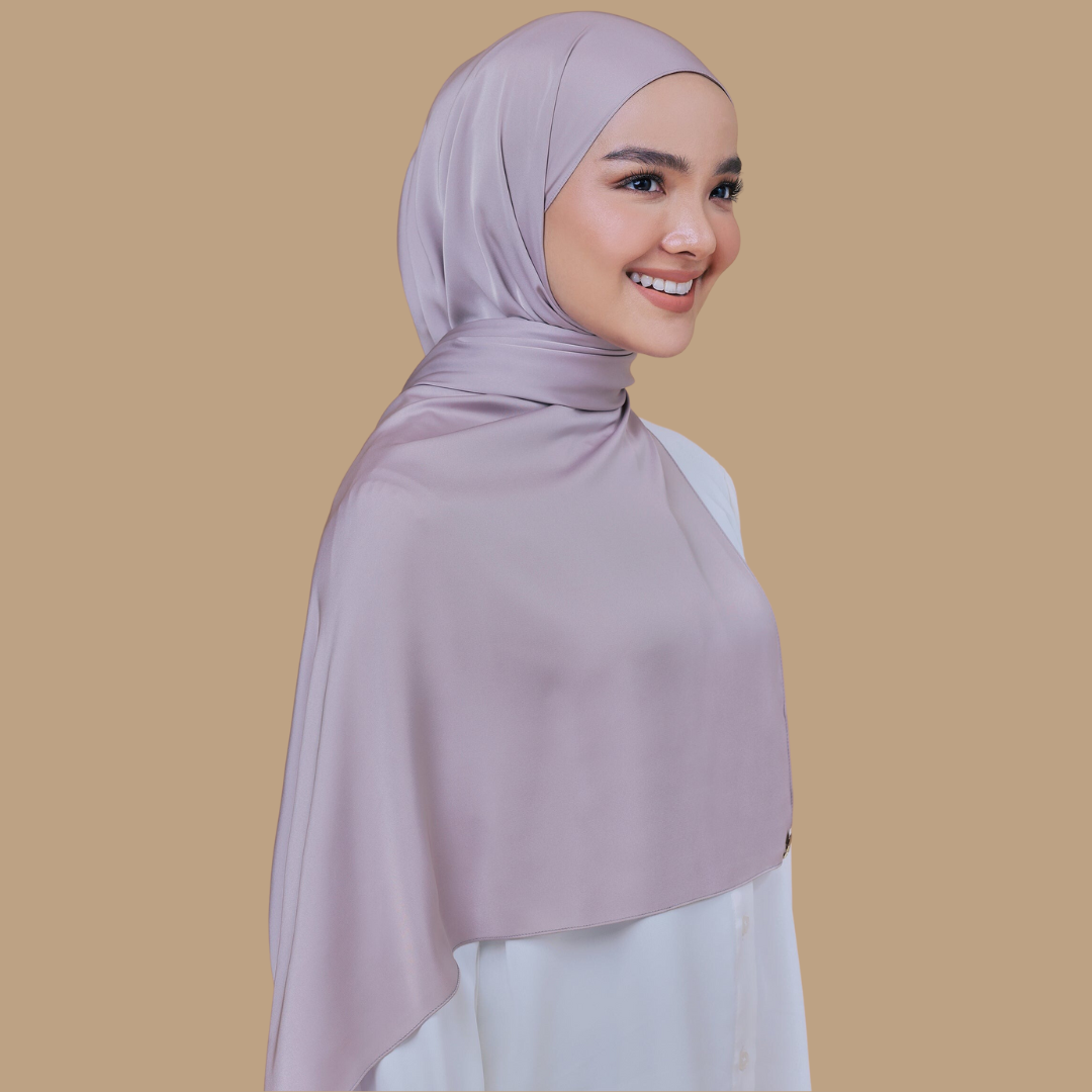 Noele Premium Shawl in Lilac Thistle