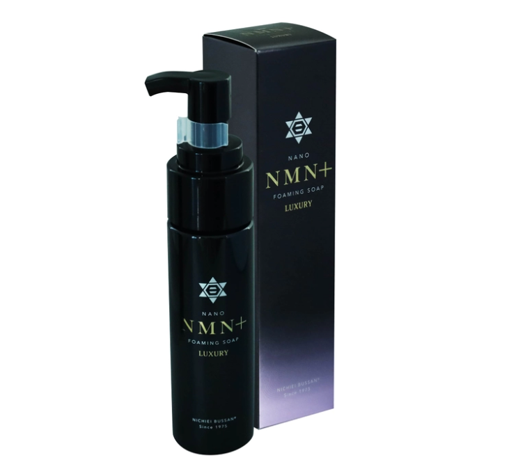 Nano NMN+ Foaming Soap Luxury  150ml.โฟมล้างหน้าพรีเมียม ญี่ปุ่น NICHIEI BUSSAN