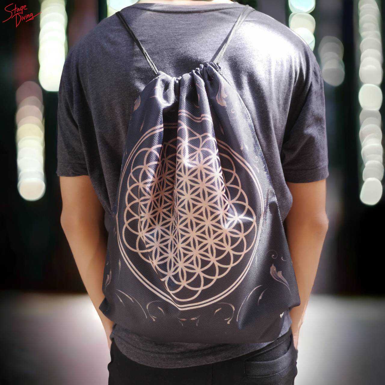 BRING ME THE HORIZON DRAWSTRING BAG : SEMPITERNAL