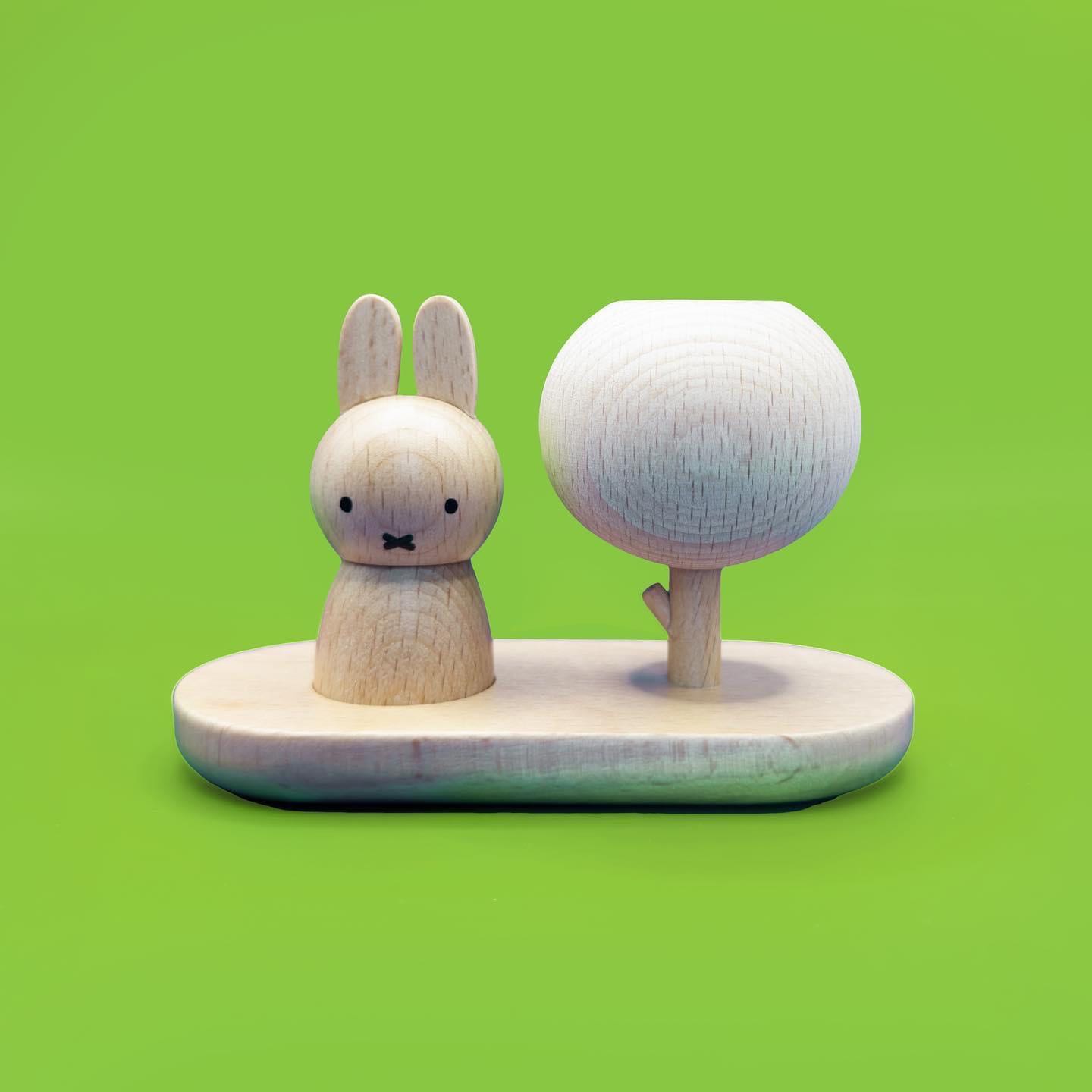 NICHIGAN X MIFFY - Aroma Wooden Stand