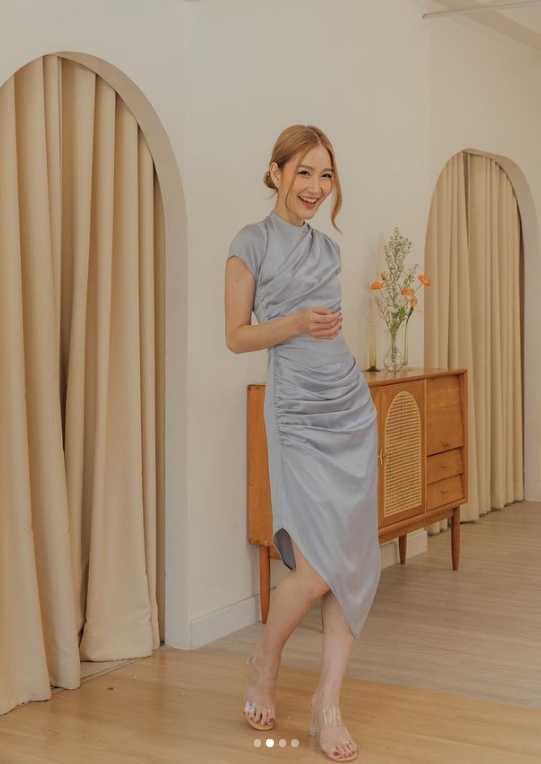 Thea Dress สีฟ้า Size S/M Firrr Officials