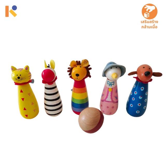[1 - 2 yrs] Wooden Animals Friends - Keimen Kids