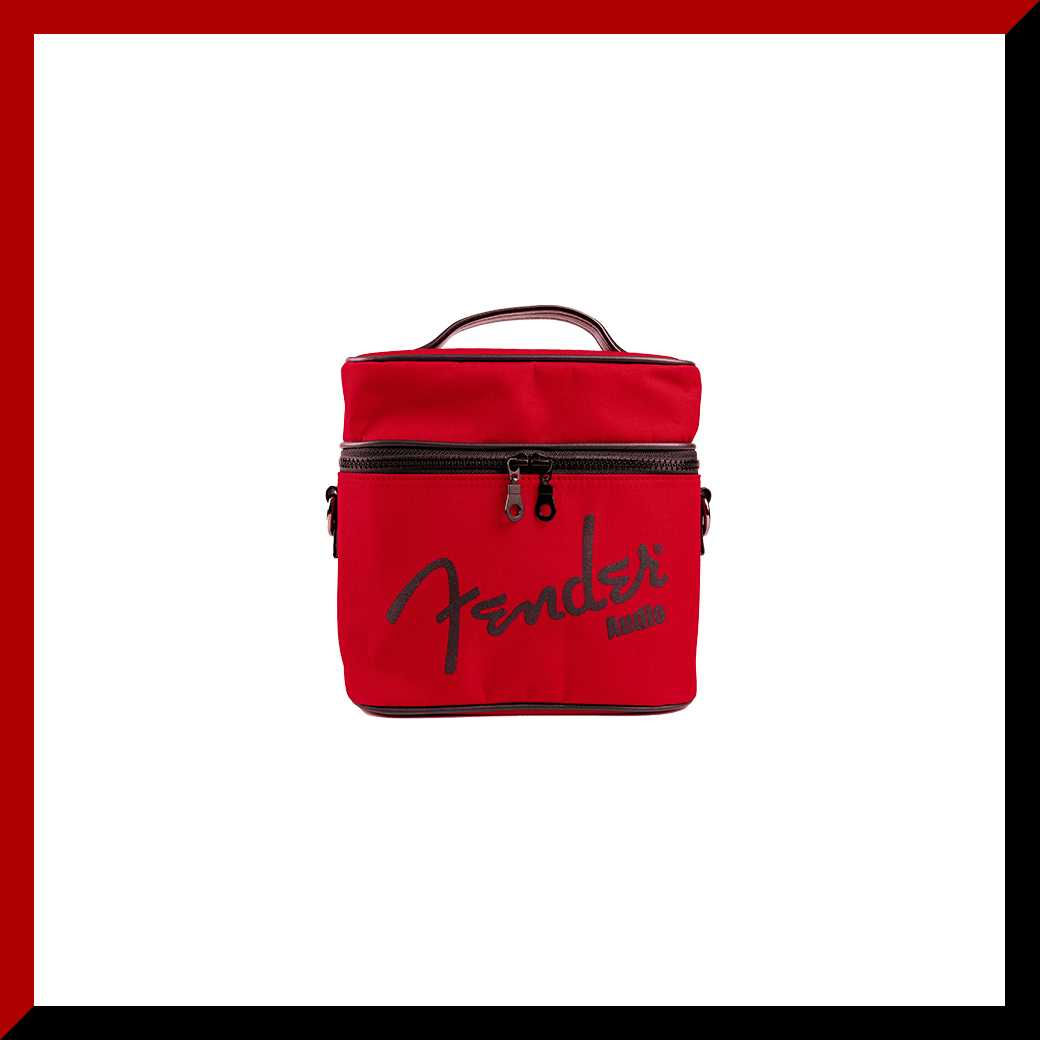 Fender กระเป๋าใส่ Newport  - สีแดงขอบดำ