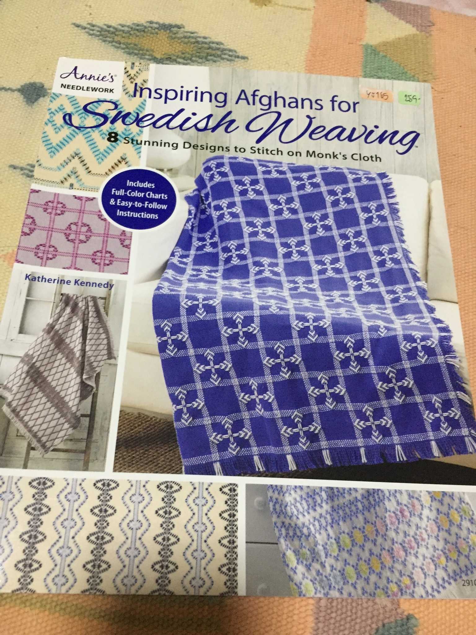 YJ165 - Inspiring Afghans for Swedish Weaving