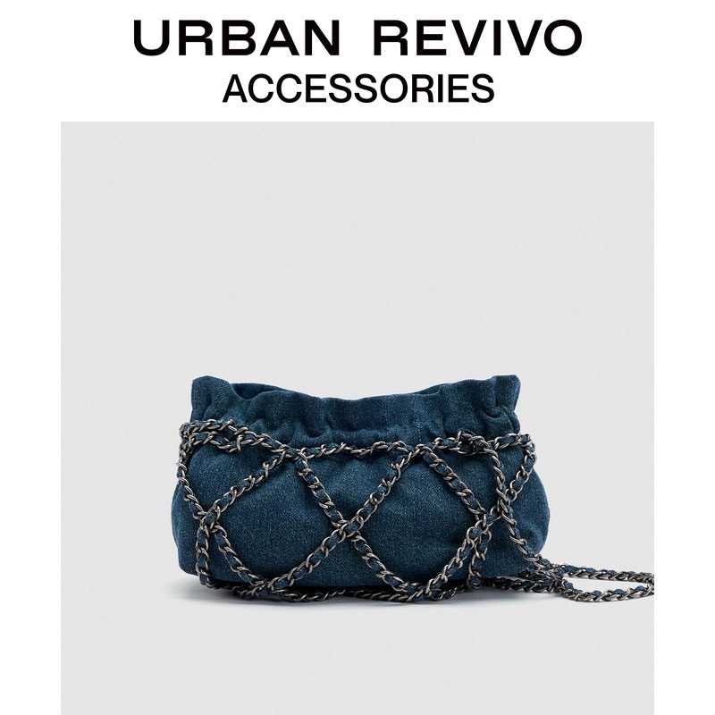 [PRE-ORDER] Urban Revivo Chain Ruched Shoulder Bag