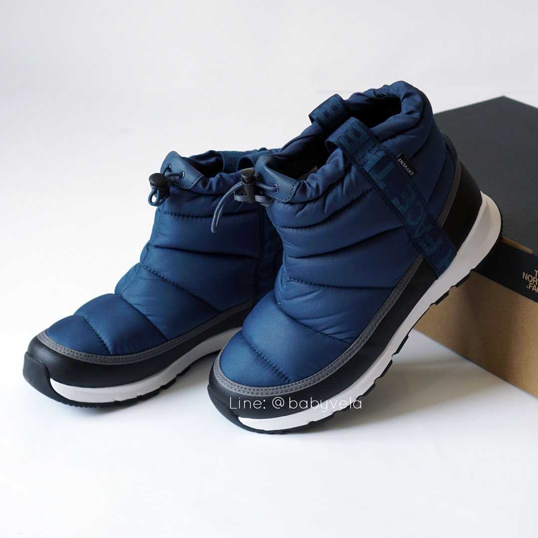 TNF ThermoBall™ Pull-On Waterproof Boots (SHADY BLUE/ACOUSTIC BLUE)