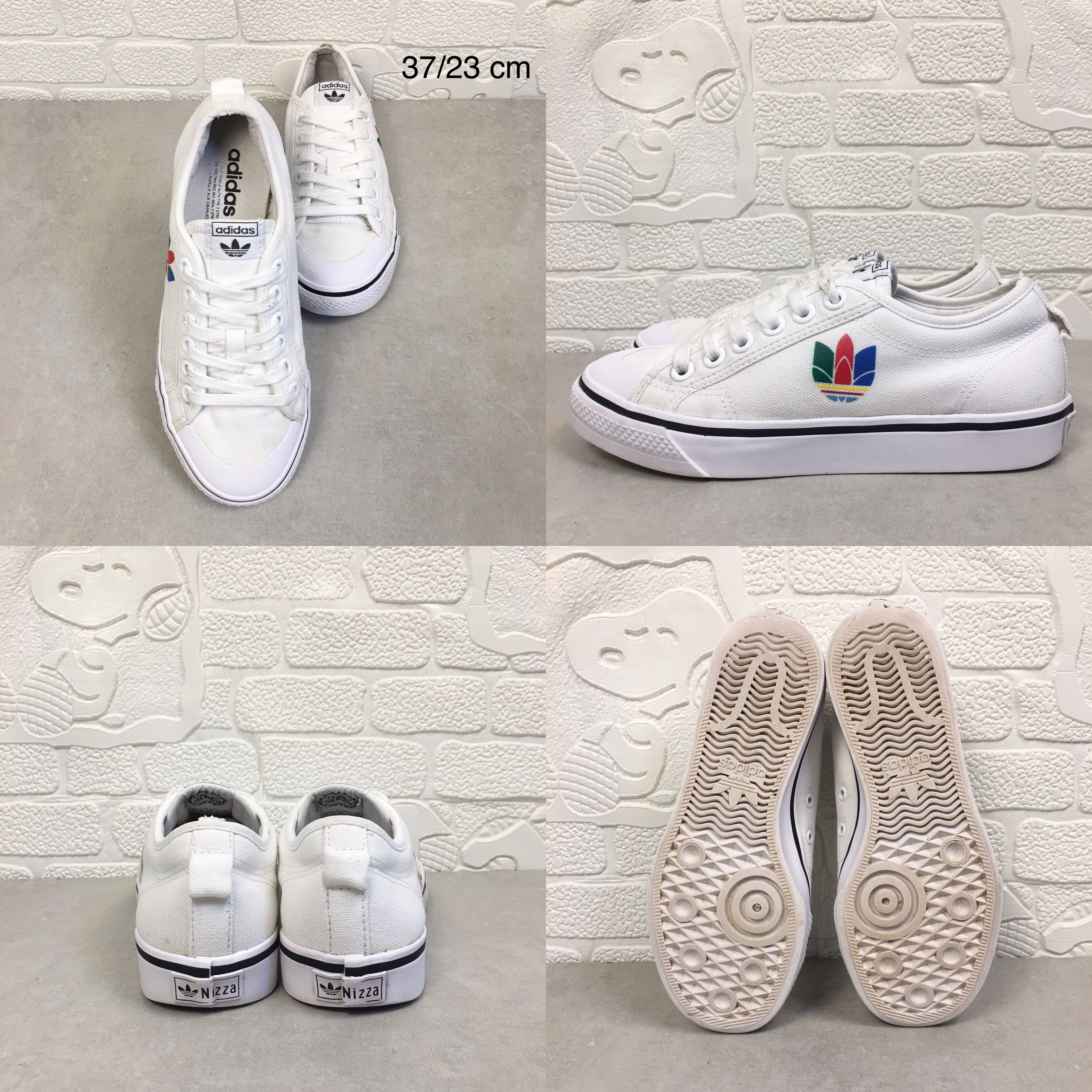 Adidas Nizza Trefoil White LINE SHOPPING