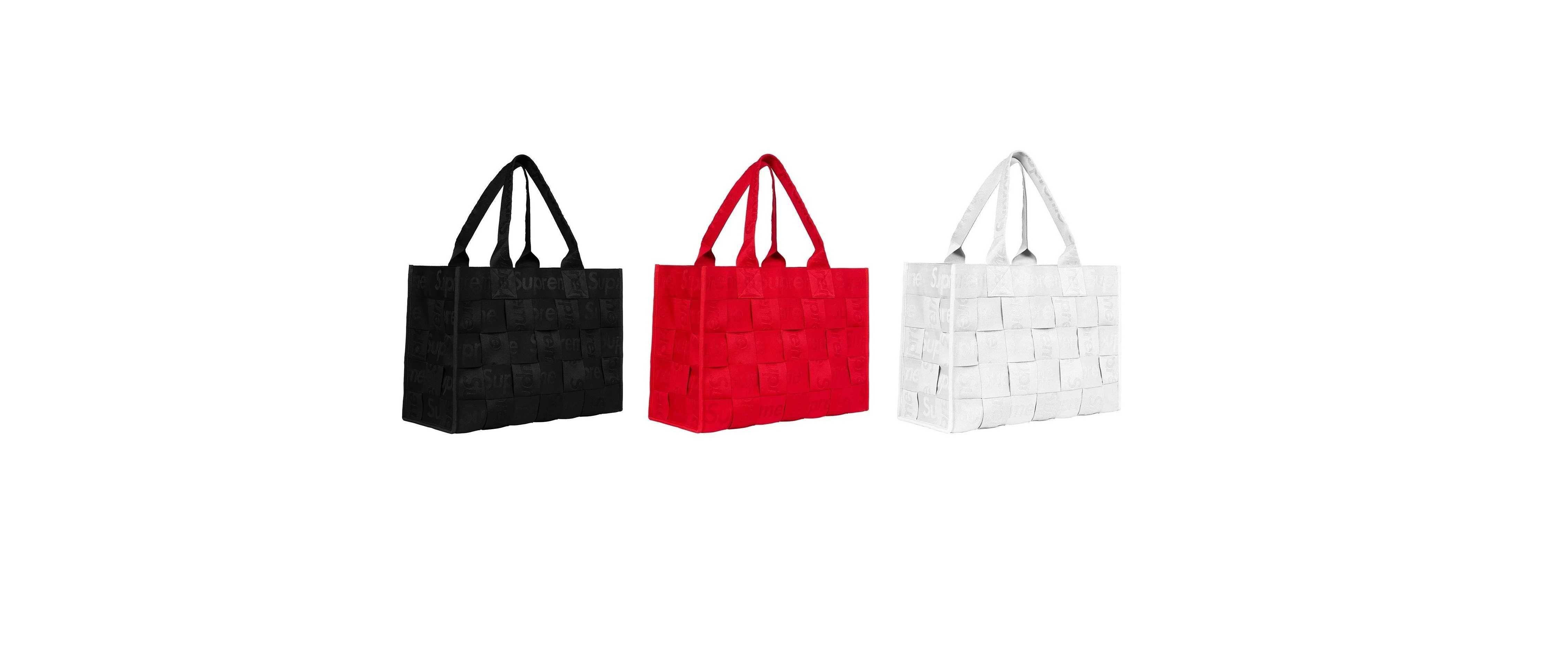 Supreme Woven Large Tote Bag (SS23)