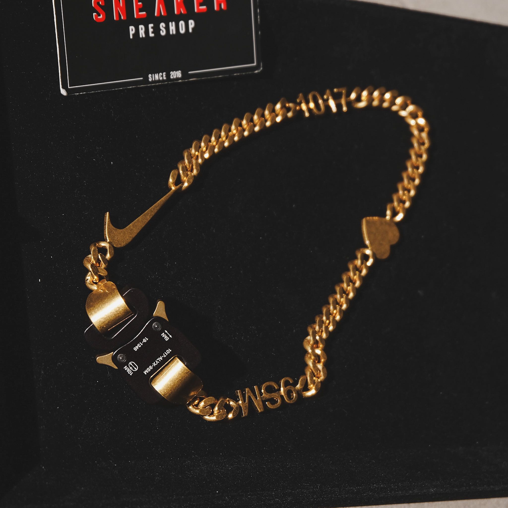 1017 Alyx 9sm x Nike Hero Chain Gold