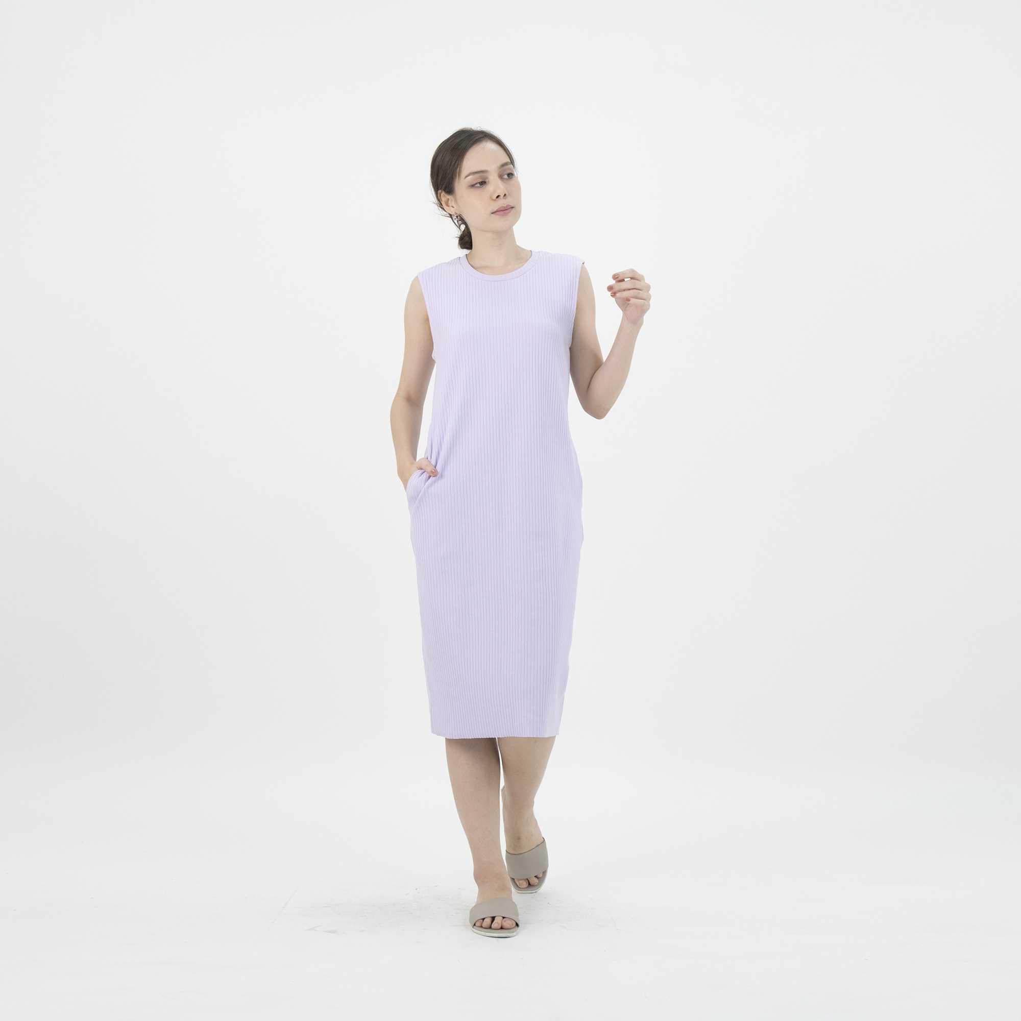 QueenCows Women ชุดเดรส Ella Tank Dress (Lavender)