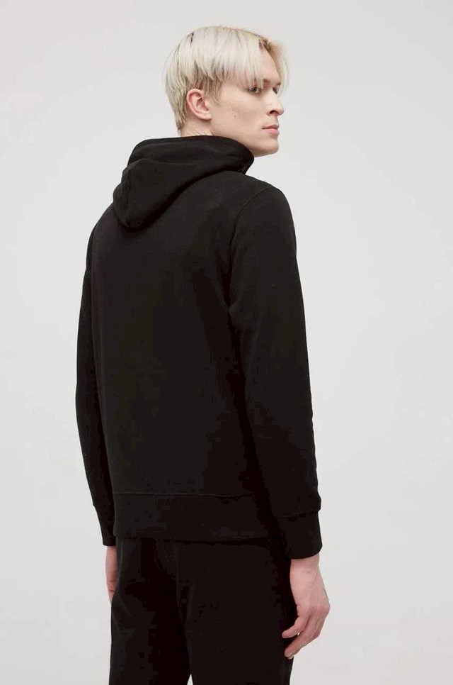 Color Patch Logo Hoodie Sweat　X3467