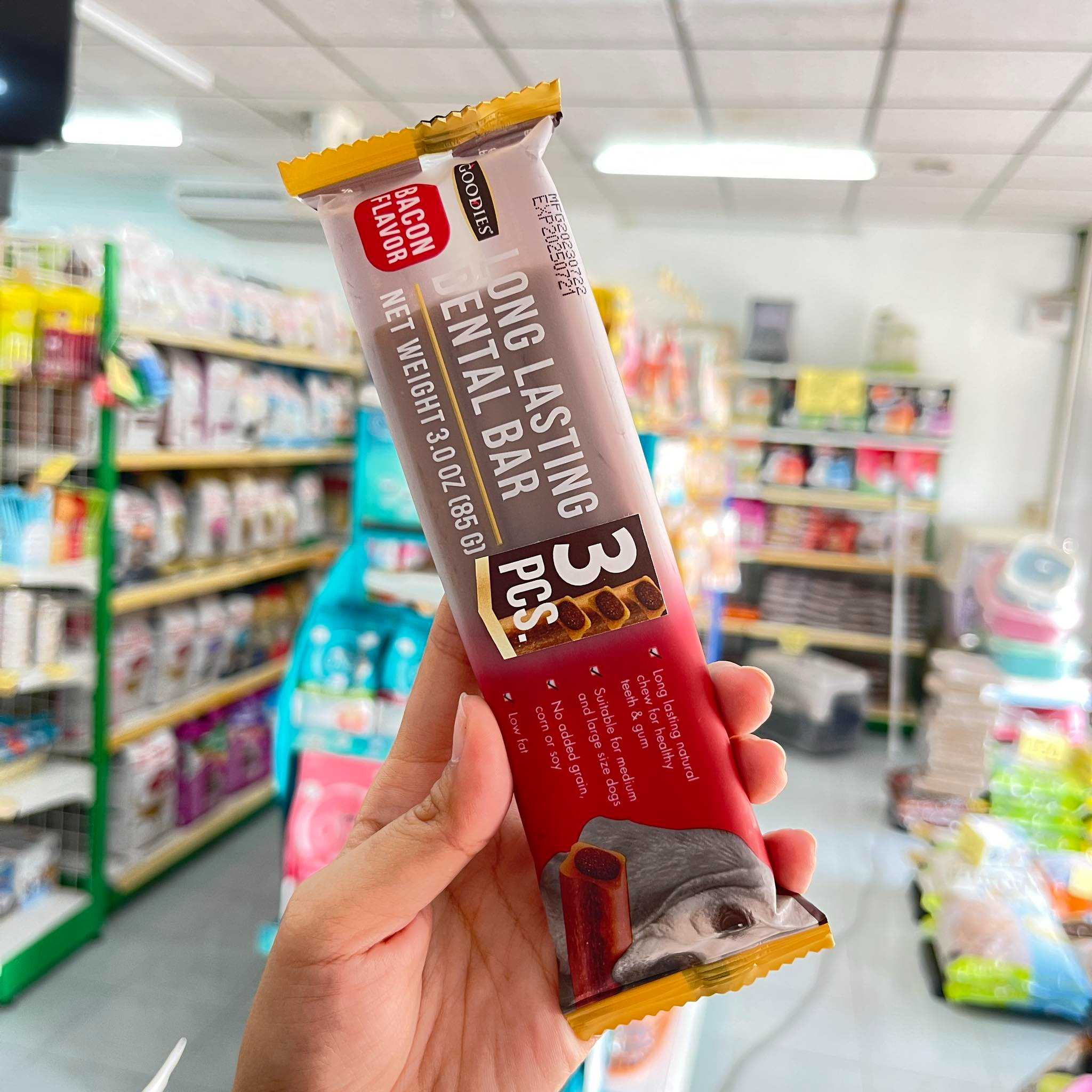 Goodies Dental bar 3pcs น้ำหนัก 85g