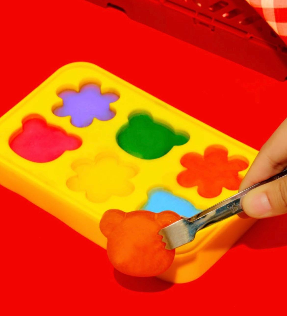 Wigglewiggle Silicone Ice Tray - Wiggle Friends  พิมพ์ซิลิโคน ไว้ทำน้ำแข็ง เจลลี่ ทำขนมให้เด็กๆ
