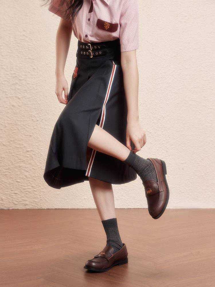 (Pre-order)Kyouko x Harry Potter กระโปรงยาวคลุมเข่าผ่าข้าง แฮรี่พอตเตอร์ ลิขสิทธิ์แท้