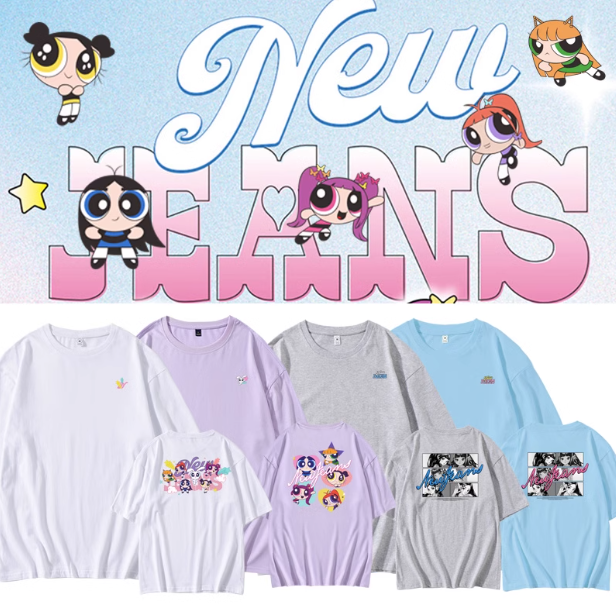 Pre-Order | เสื้อยืด NewJeans : คอนเสิร์ต Get Up