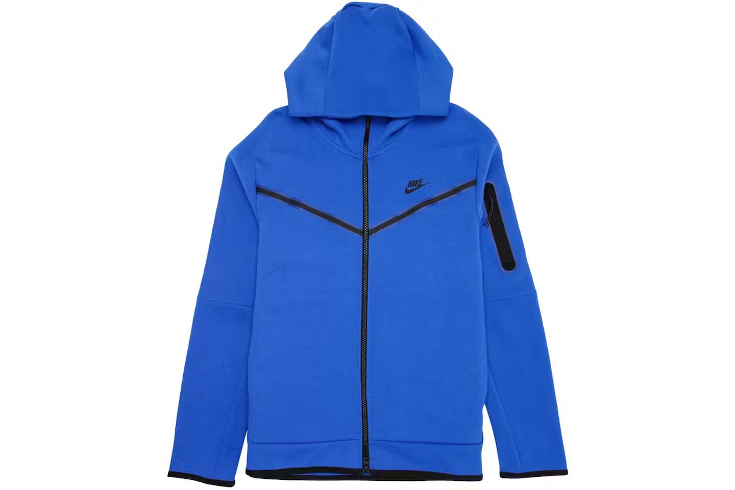 Nike Tech Fleece Full-Zip Hoodie Game Royal/Black