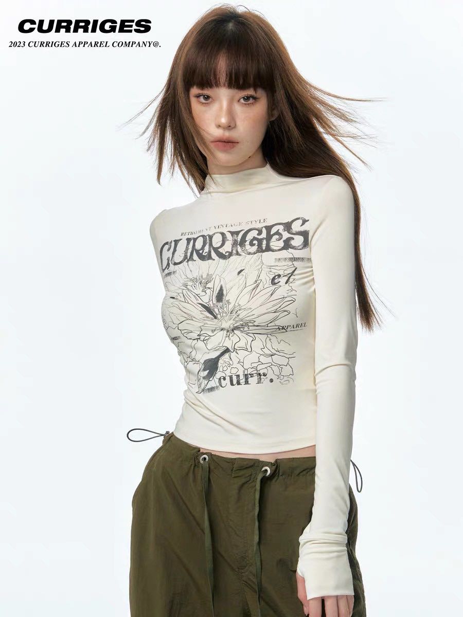 [Pre] Hillock Printed Long-sleeved T-shirt