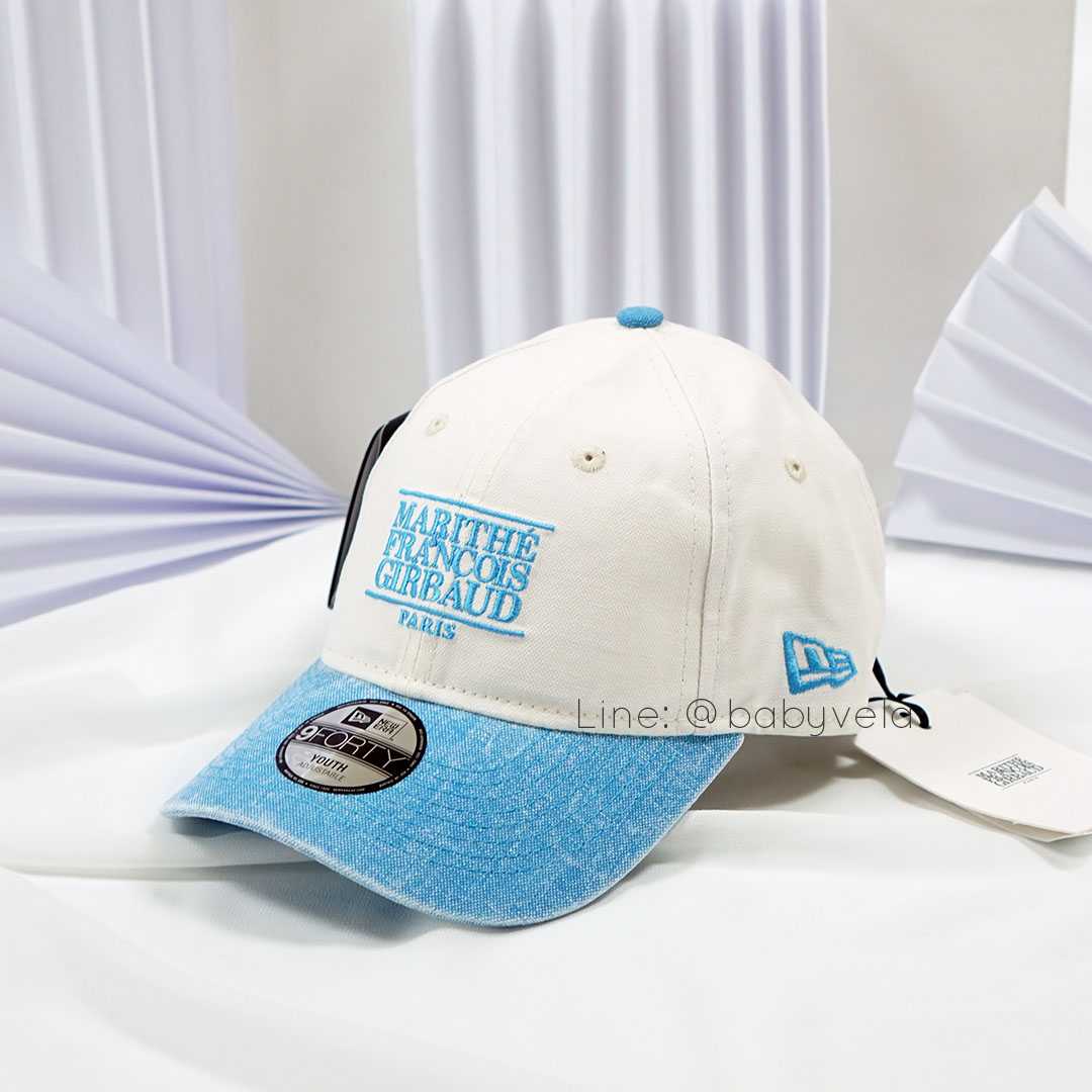 Marithe MFG X NEWERA Italian Washed Kids Classic Logo Color Ball (Sky Blue)