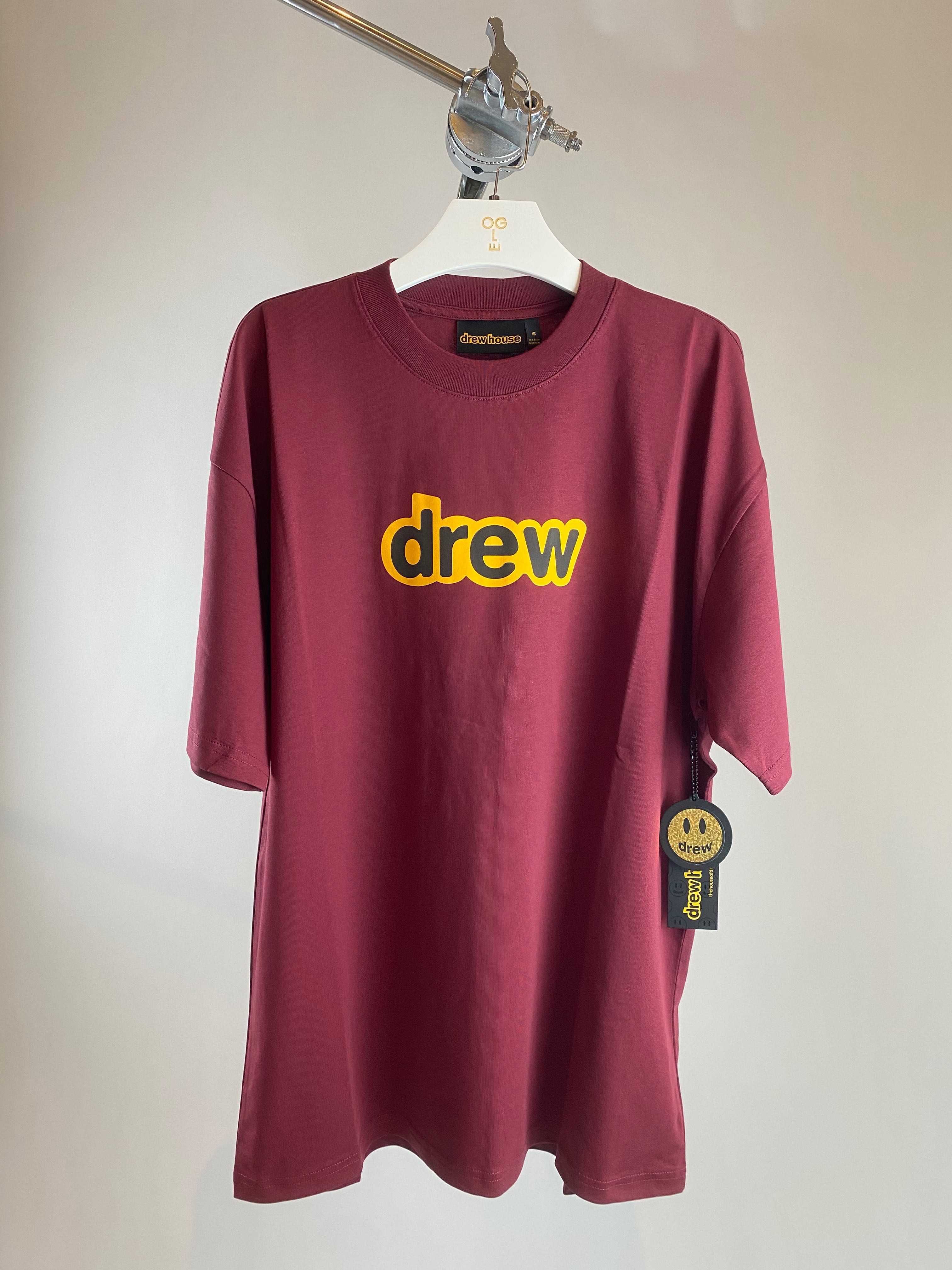 Drew House Secret SS Burgundy Tee