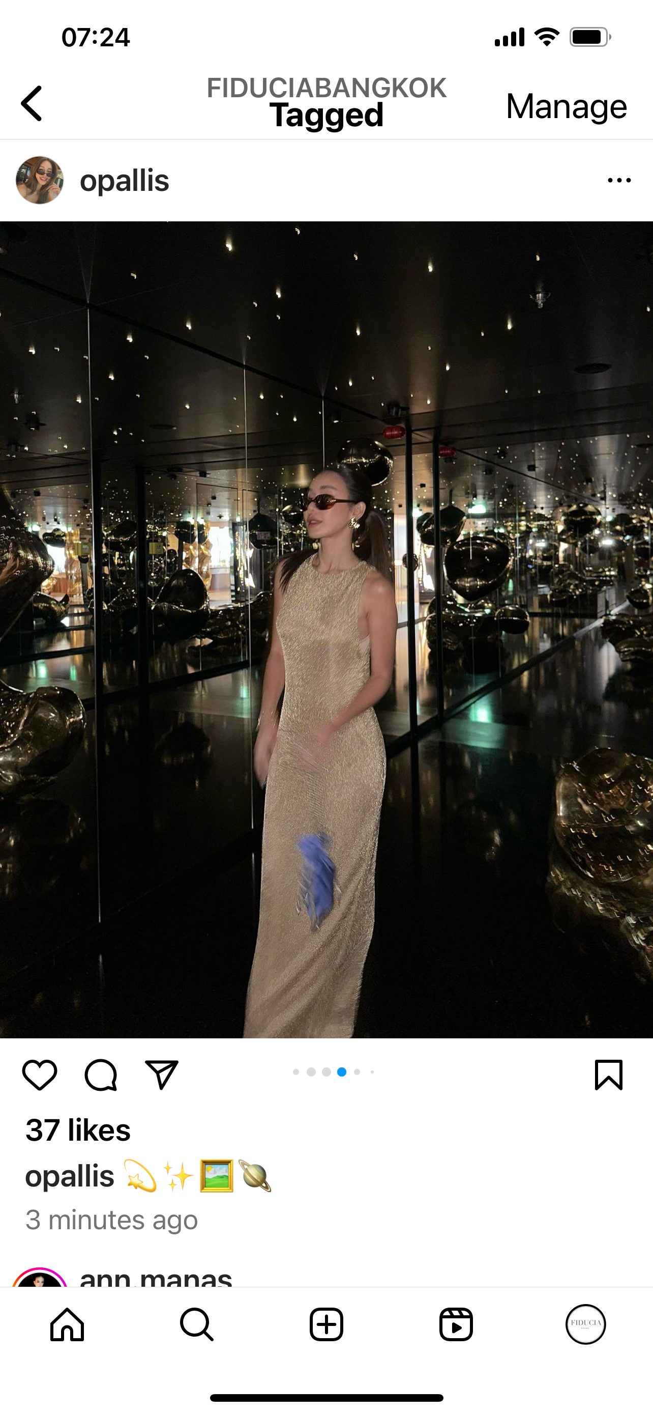 Golden Sunset Metallic Maxi Dress 