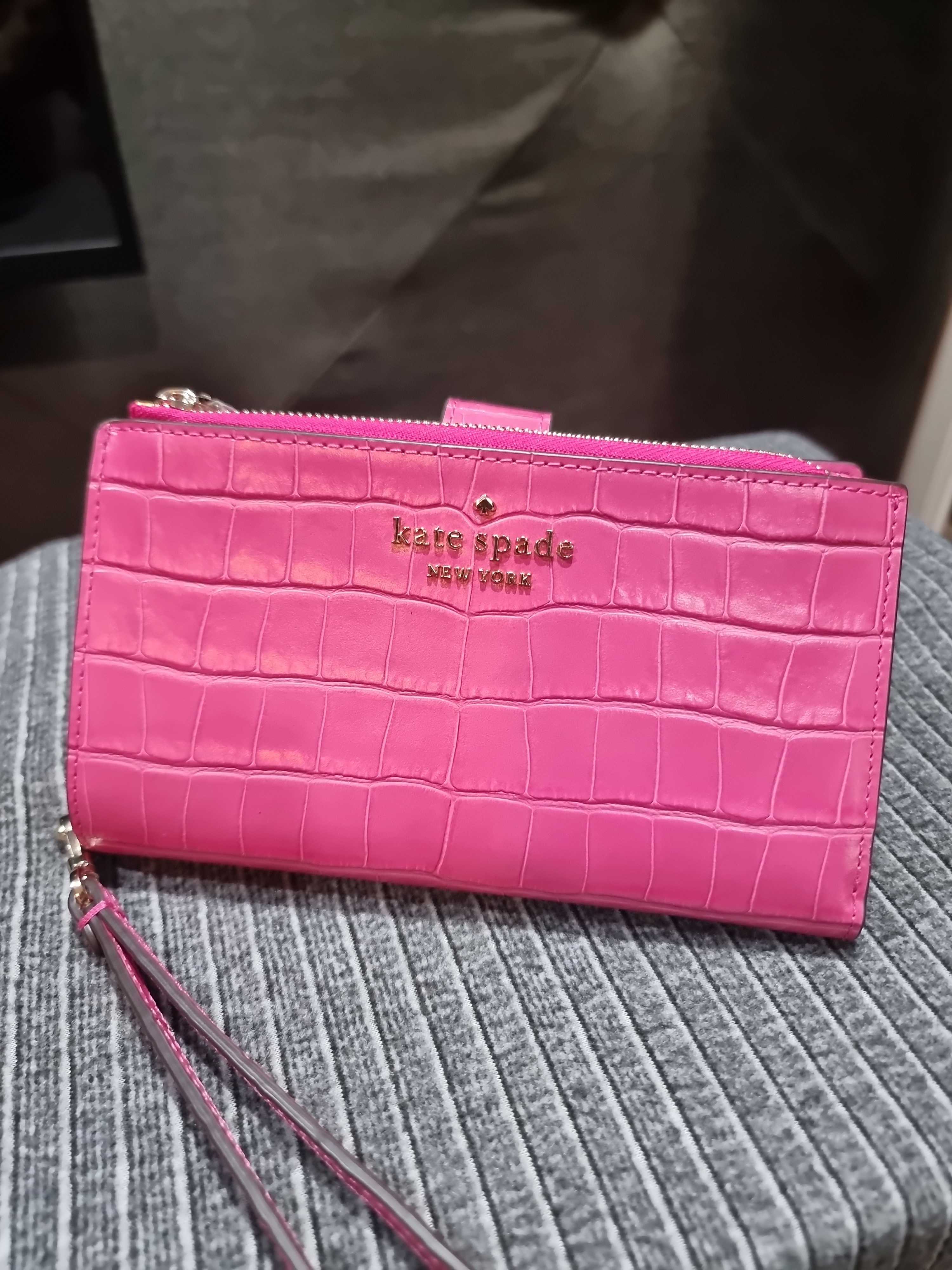 💥ของแท้ 100% พร้อมส่ง 💥 กระเป๋าสตางค์ Michael kors Jet set travel LG double zip weistlet