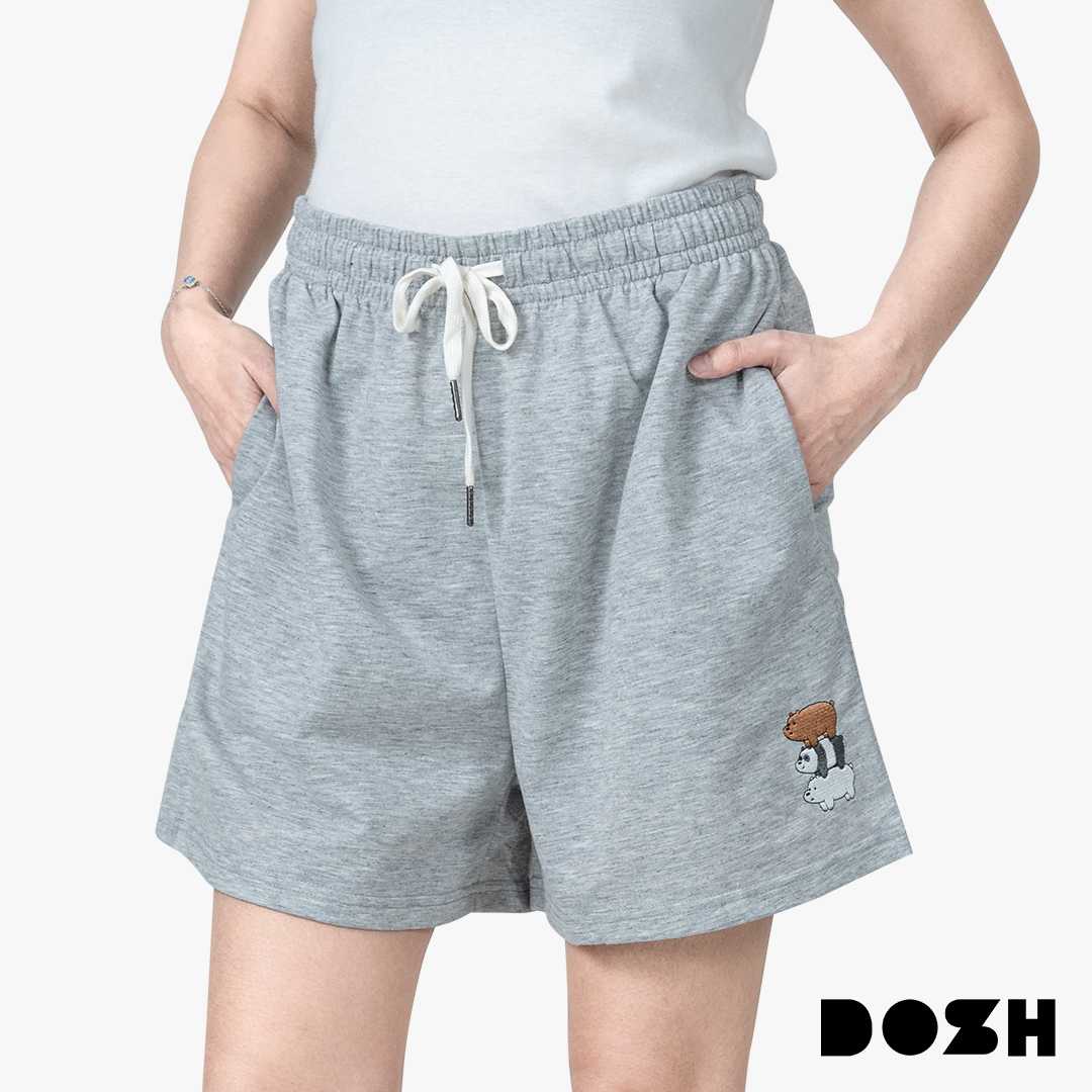 DOSH WOMEN'S SHORTS WE BARE BEARS กางเกงขาสั้นลำลอง ผู้หญิง DBBWR1005-TD