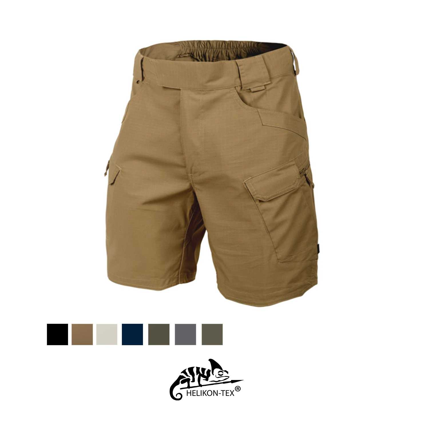 กางเกงขาสั้น URBAN TACTICAL SHORTS 8.5 มี 7 สี แบรนด์ Helikon-Tex
