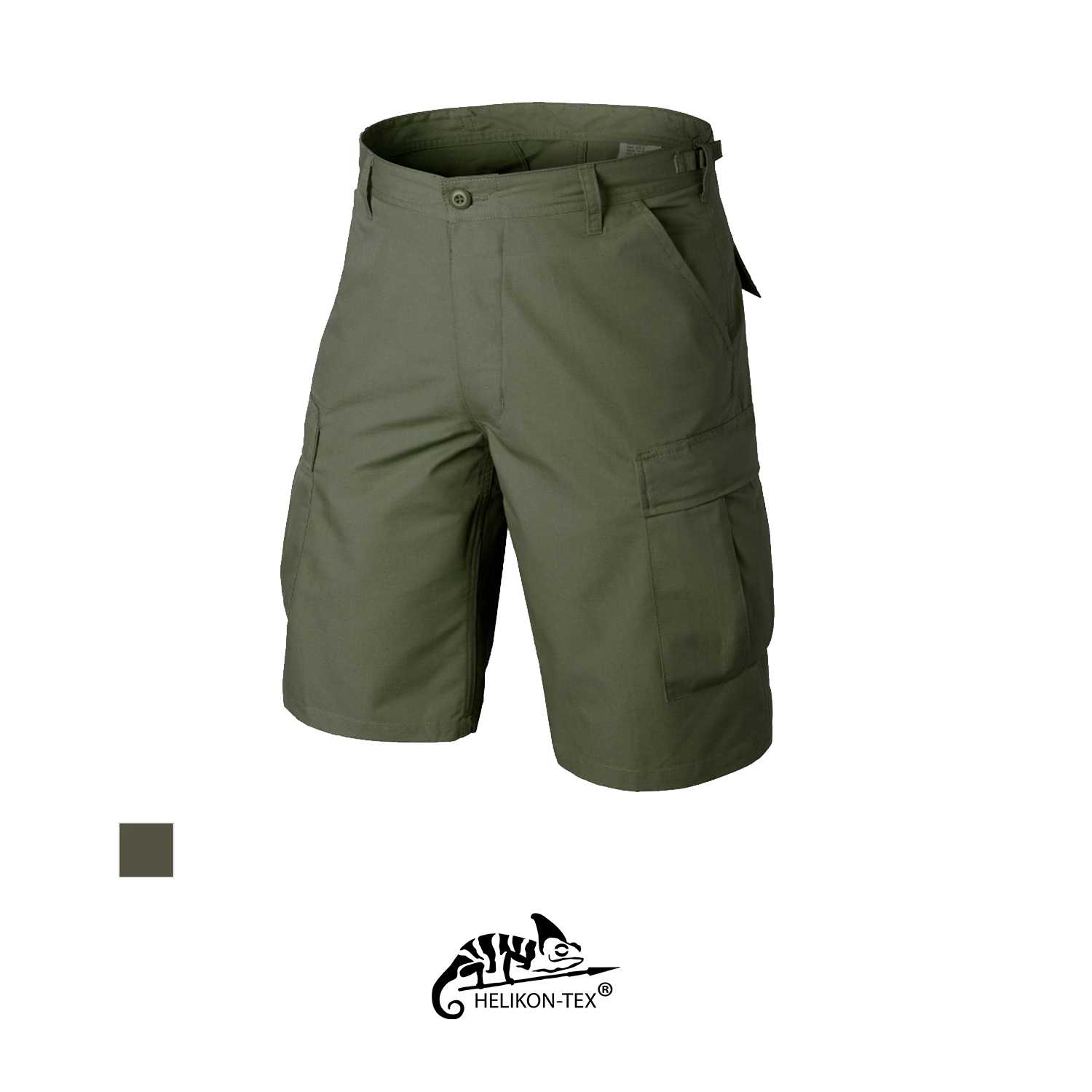 กางเกงขาสั้น BDU SHORTS - COTTON RIPSTOP มี 1 สี แบรนด์ Helikon-Tex
