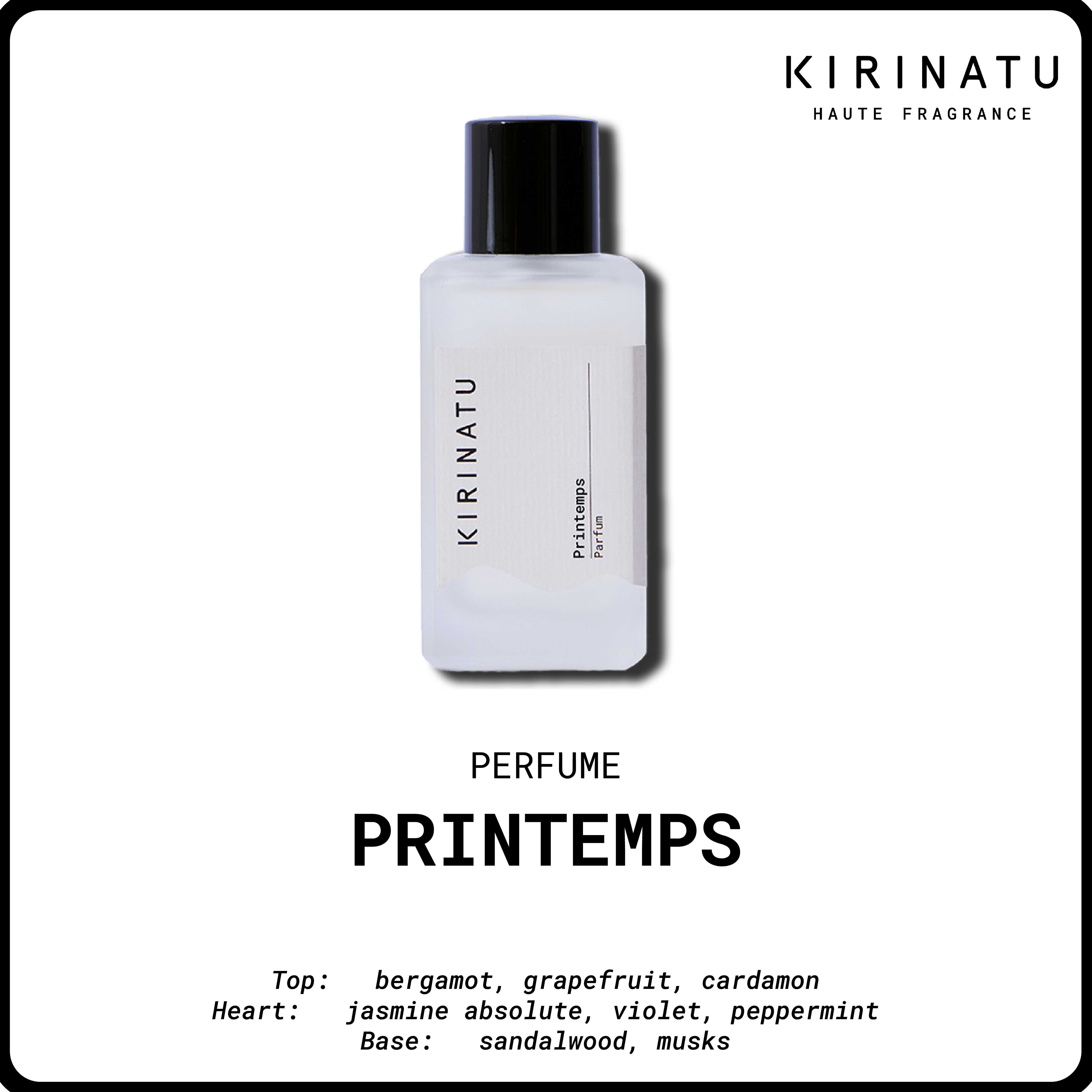 KIRINATU Perfume - Printemps (100ml.)
