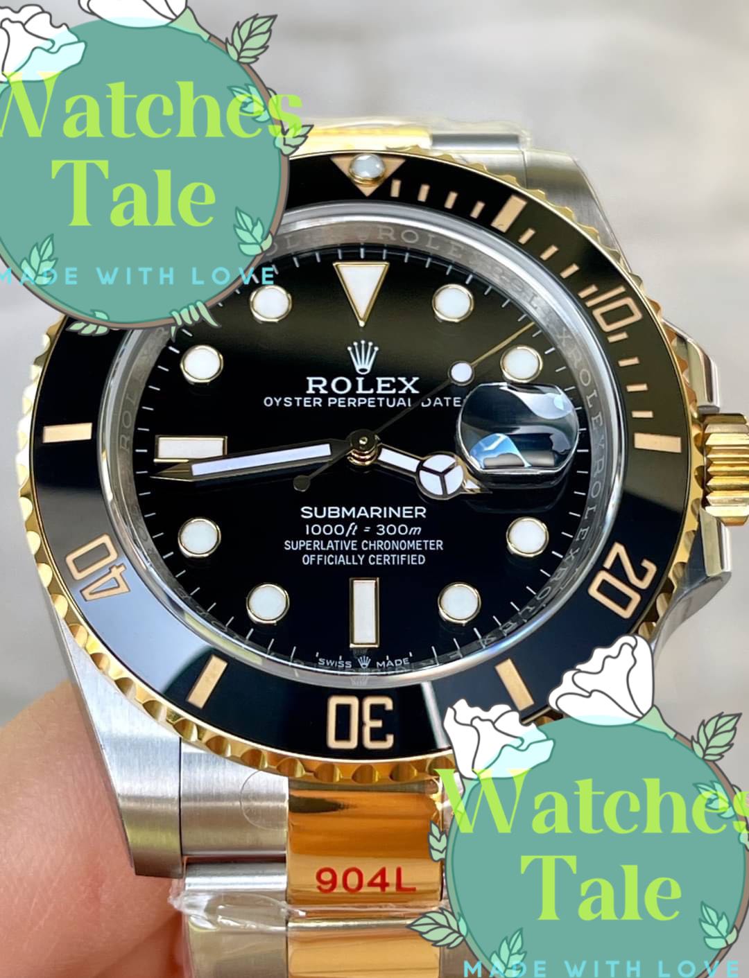 Rolex Submariner Twotone 2k Black Dial Ref.126613LN 41mm. EW