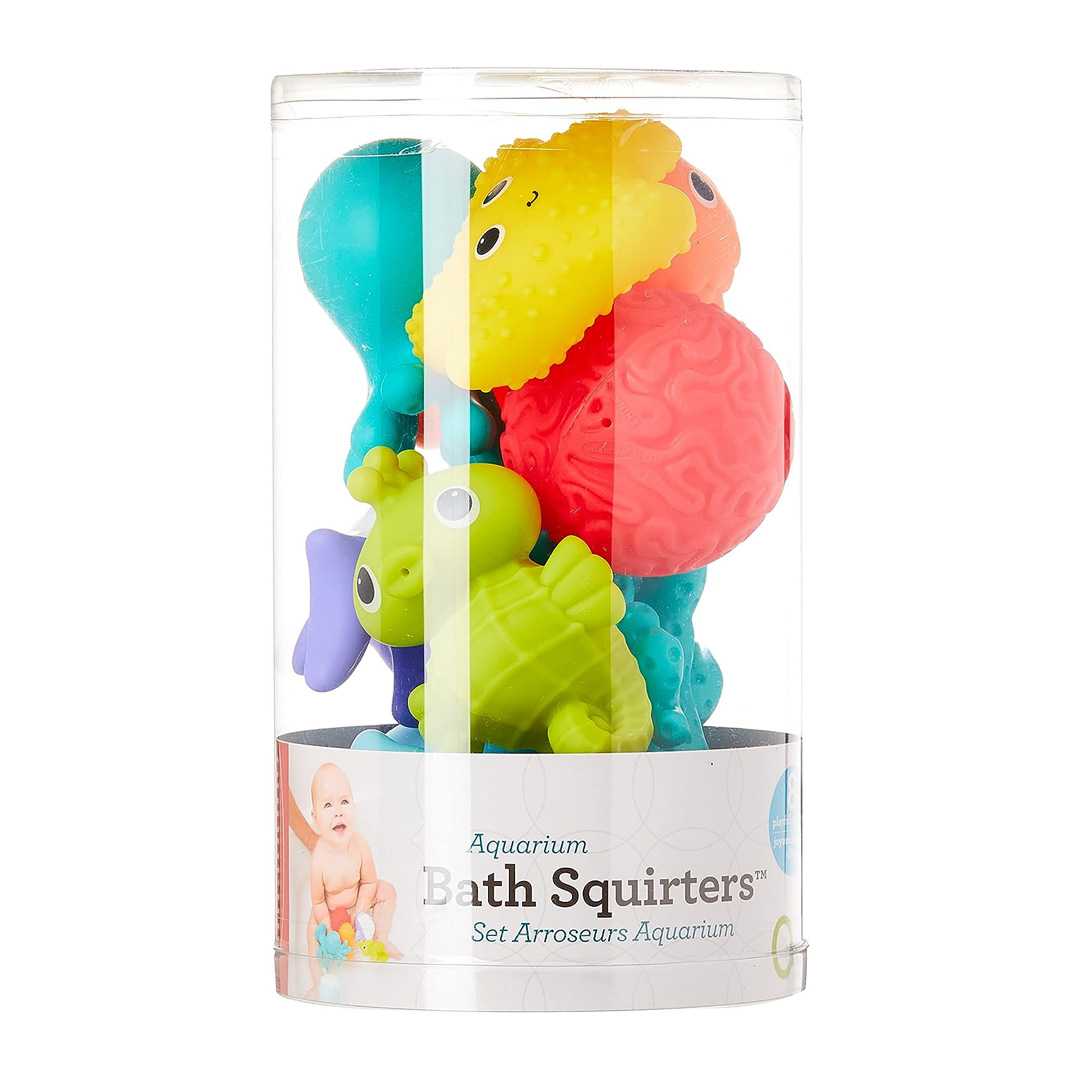 Infantino - Aquarium Bath Squirters ชุดของเล่นในน้ำอควาเรียม