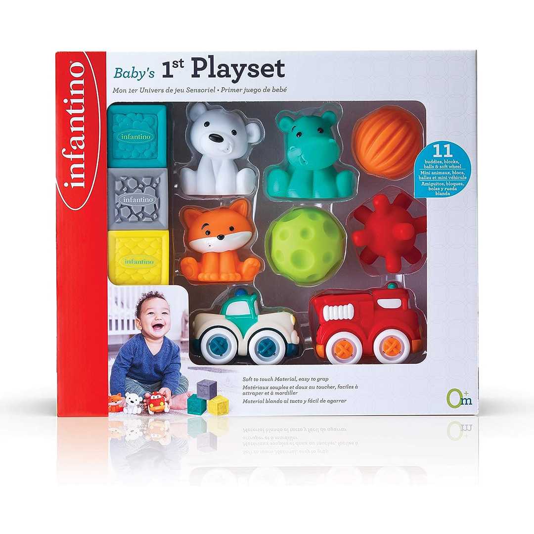 Infantino - Baby’s 1st Playset ชุดของเล่นกิจกรรม