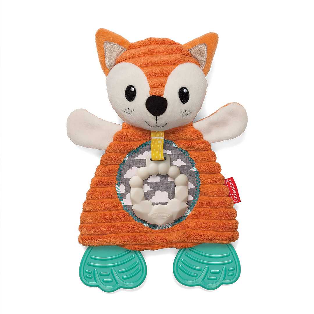 Infantino - Go Gaga Cuddly Teether (Fox) ยางกัดน่ากอดลายสุนัขจิ้งจอก