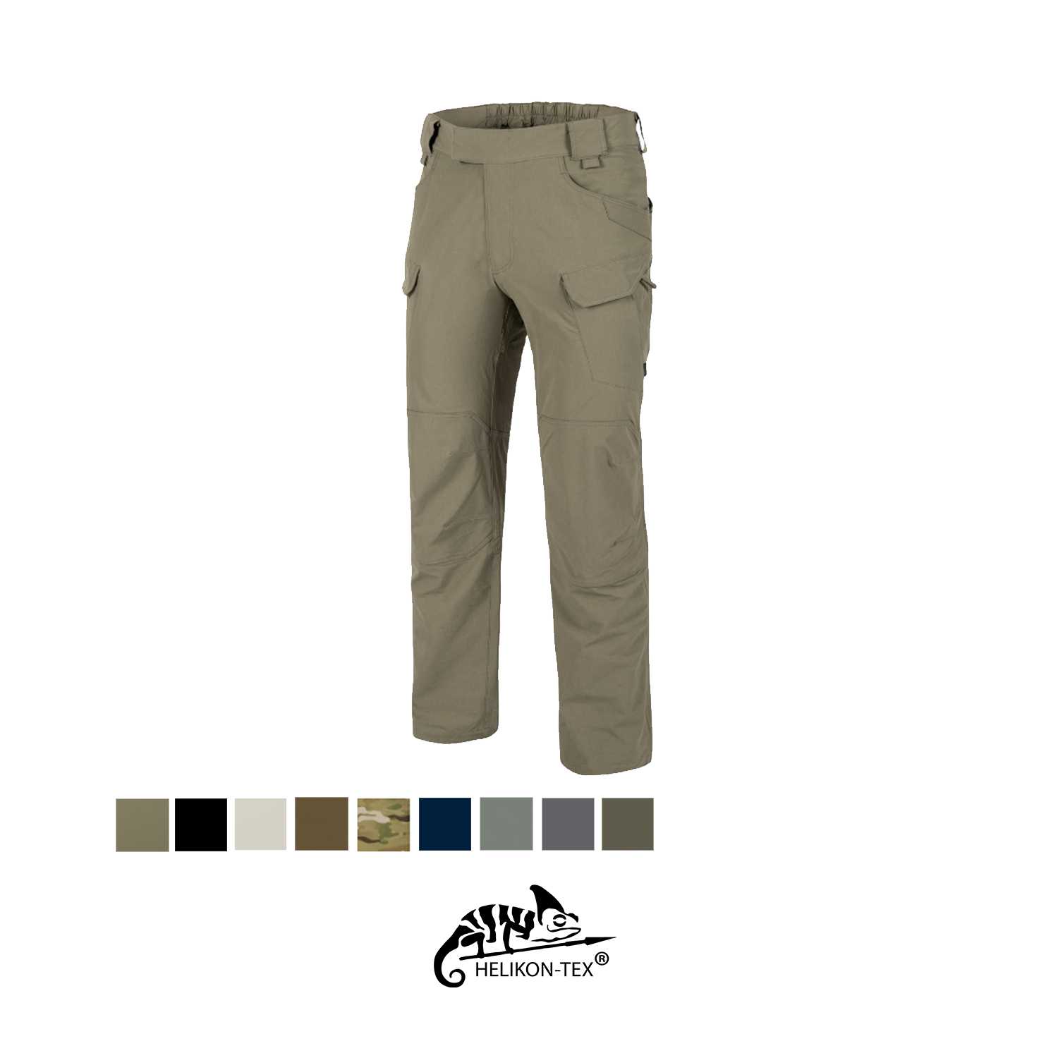 กางเกงขายาว OTP (OUTDOOR TACTICAL PANTS)® - VERSASTRETCH® มี 10 สี แบรนด์ Helikon-Tex