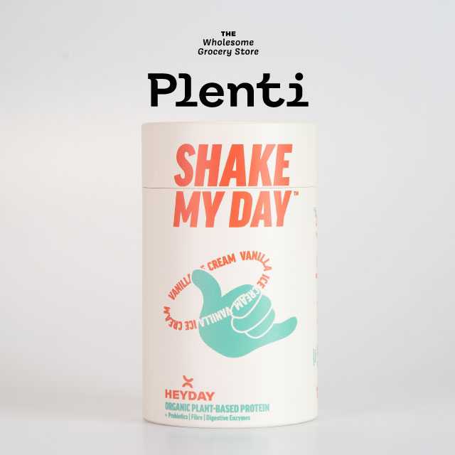 Heyday Shake My Day Protein – Vanilla Ice Cream – Tub (480g)