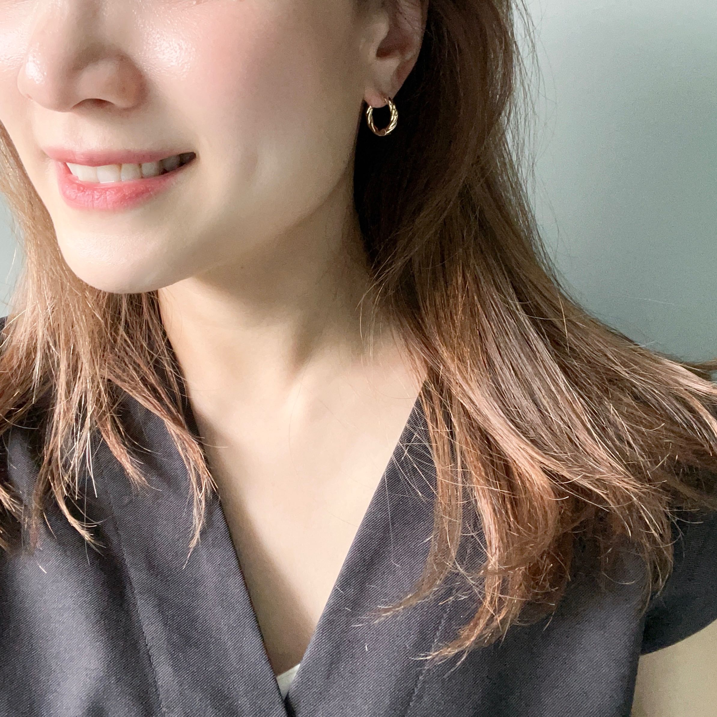 Twist Plain XL Hoop