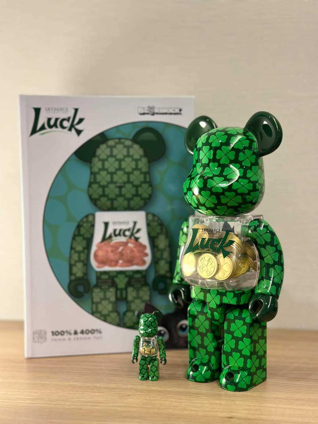 Be@rbrick Luck 100%+400% , 1000%