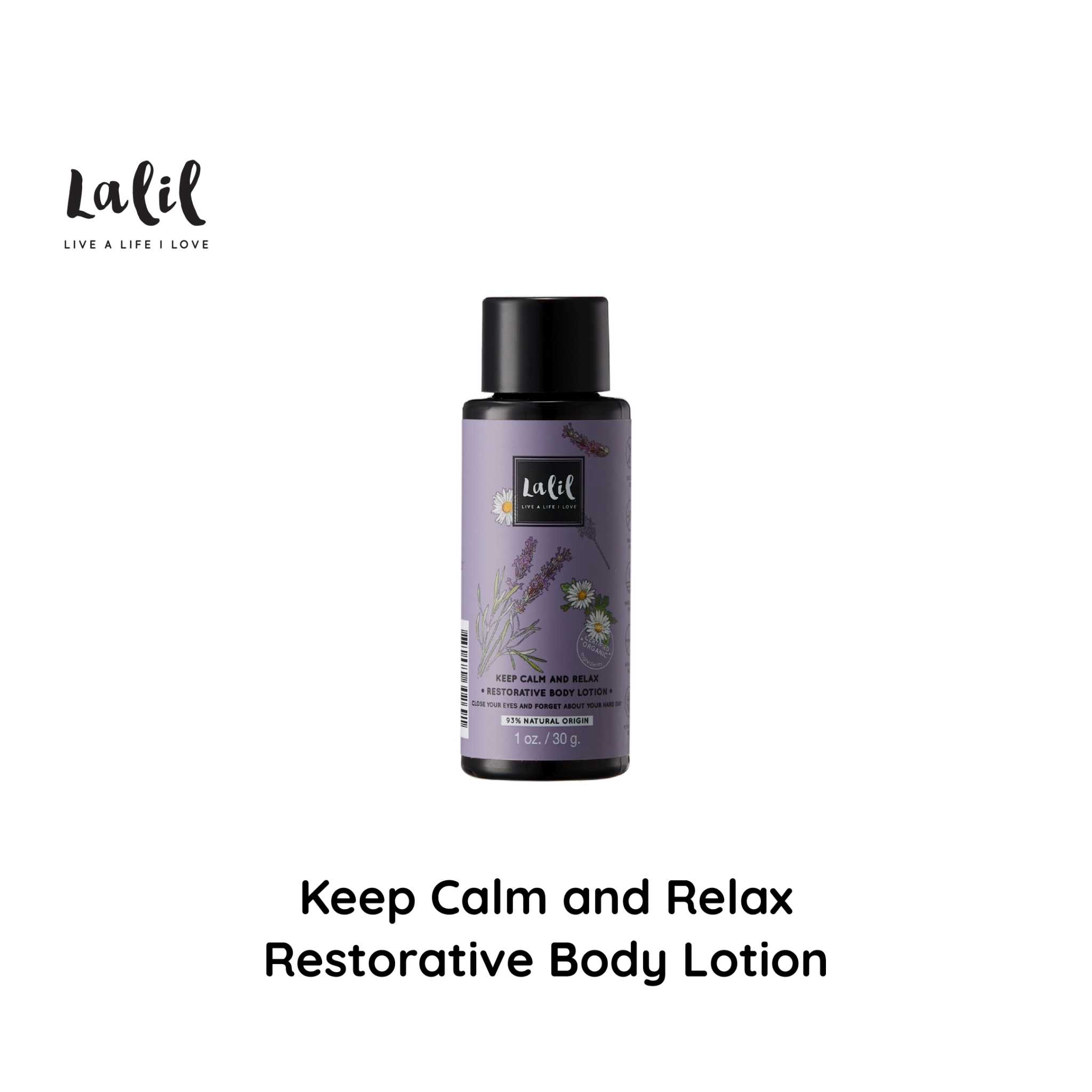 (New Package) Lalil Keep Calm and Relax Restorative Body Lotion 30g.