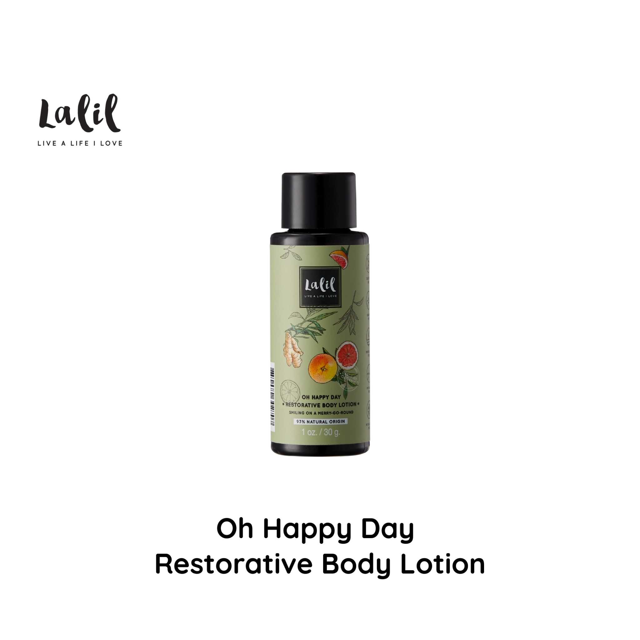 (New Package) Lalil Oh Happy Day Restorative Body Lotion 30g
