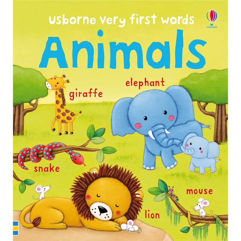 Usborne books-Very first words Animal 2Y+  หนังสือ คำศัพท์