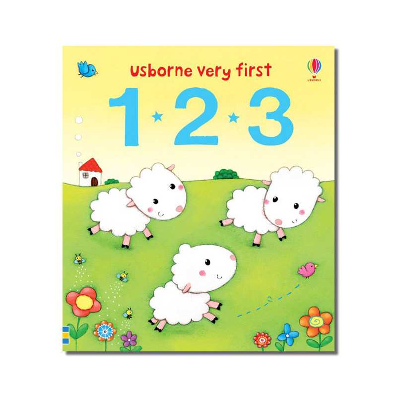 Usborne books-Very first words 1 2 3 หนังสือภาพ การนับภาษาอังกฤษ