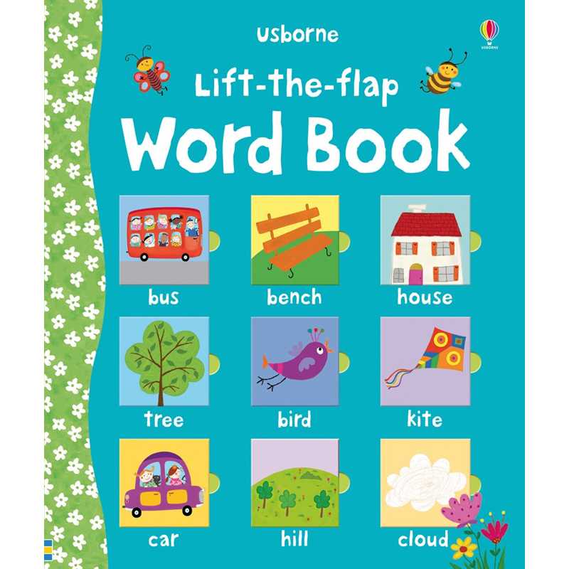 Usborne books Lift-the-flap word book 2Y+ หนังสือ คำศัพท์ภาษาอังกฤษ