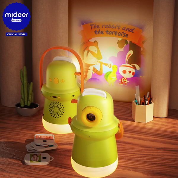 Mideer มิเดียร์ KID STORY-telling projector โคมไฟเล่านิทานพร้อมเสียงโฉมใหม่ CT6272