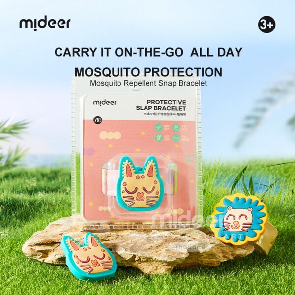 Mideer มิเดียร์ Protecttiveslap Bracelet สายรัดข้อมือกันยุงสำหรับเด็ก MD3328-3329