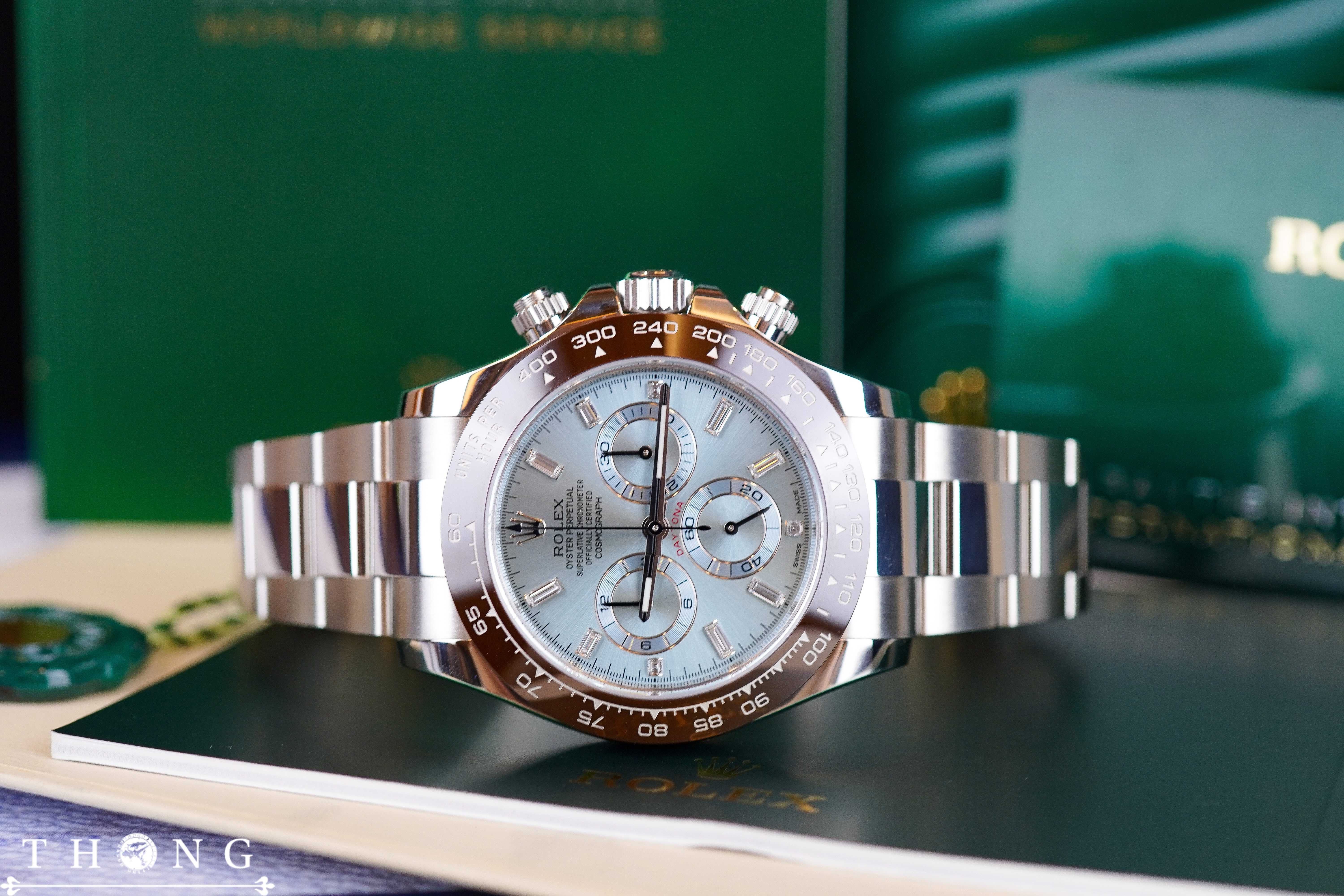 [New] Rolex Daytona Ice Blue Platinum 116505A