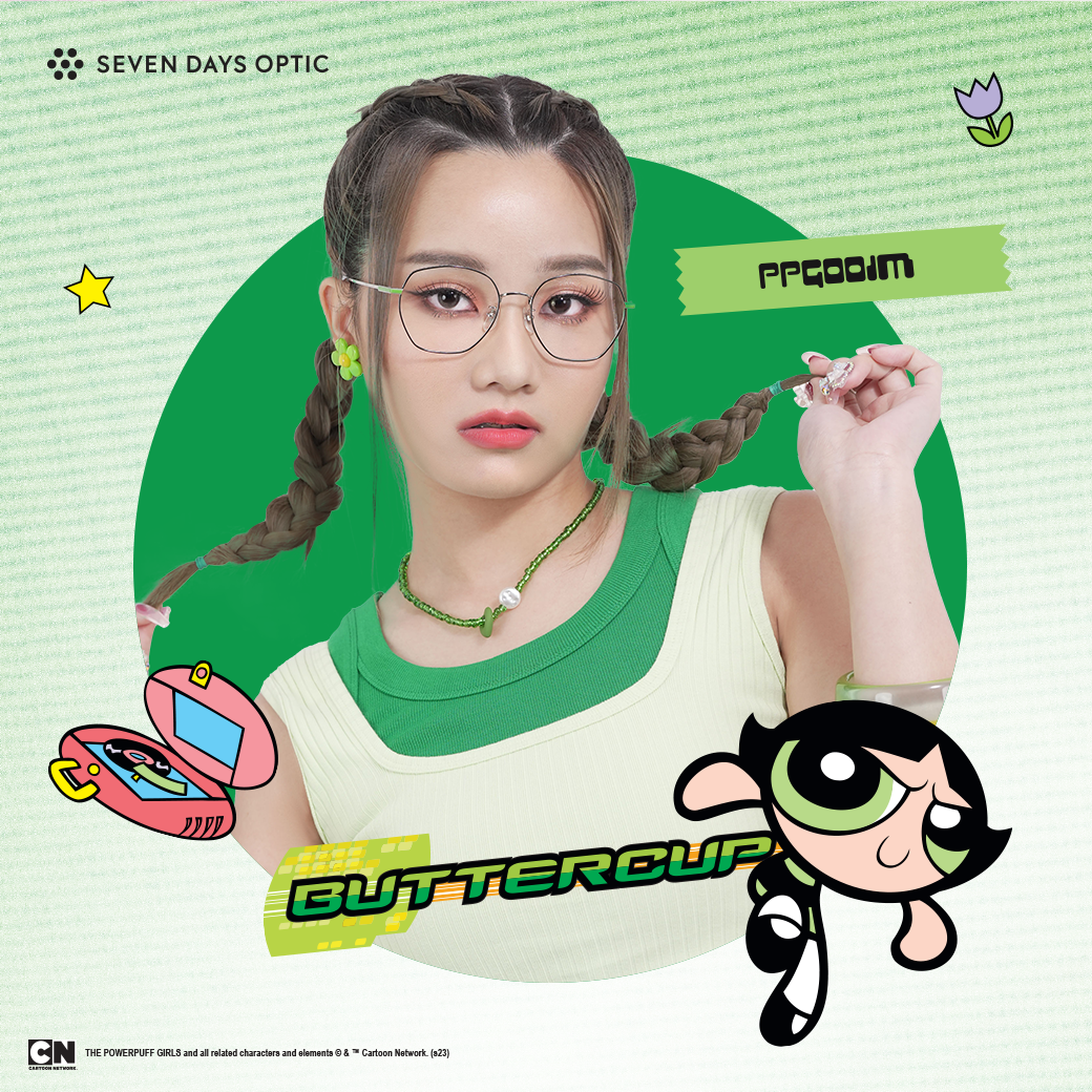 PPG001M #POWERPUFFGIRL X SEVENDAYSOPTIC