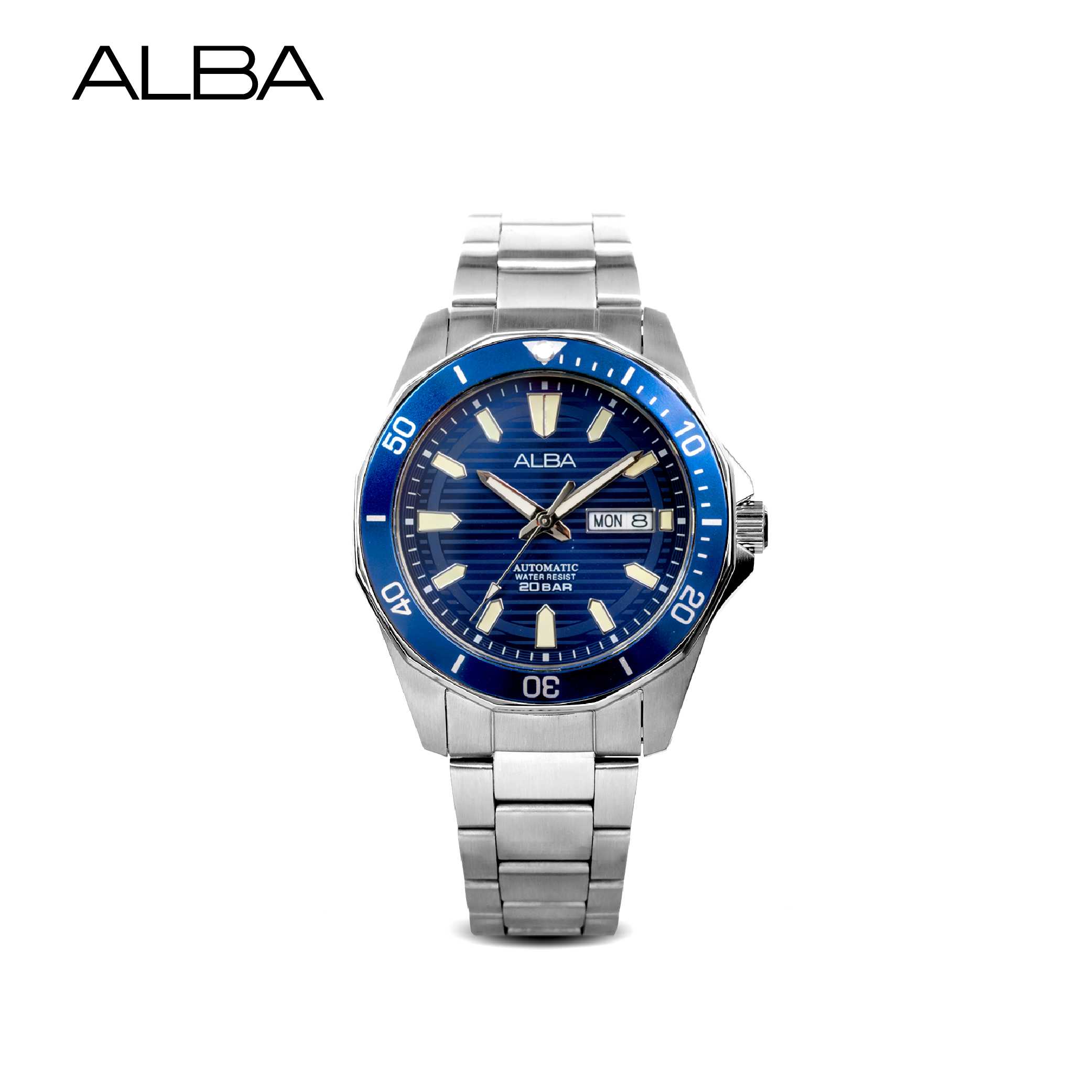 ALBA นาฬิกาข้อมือ Sportive Automatic รุ่น AL4453X ขนาด 43 mm.